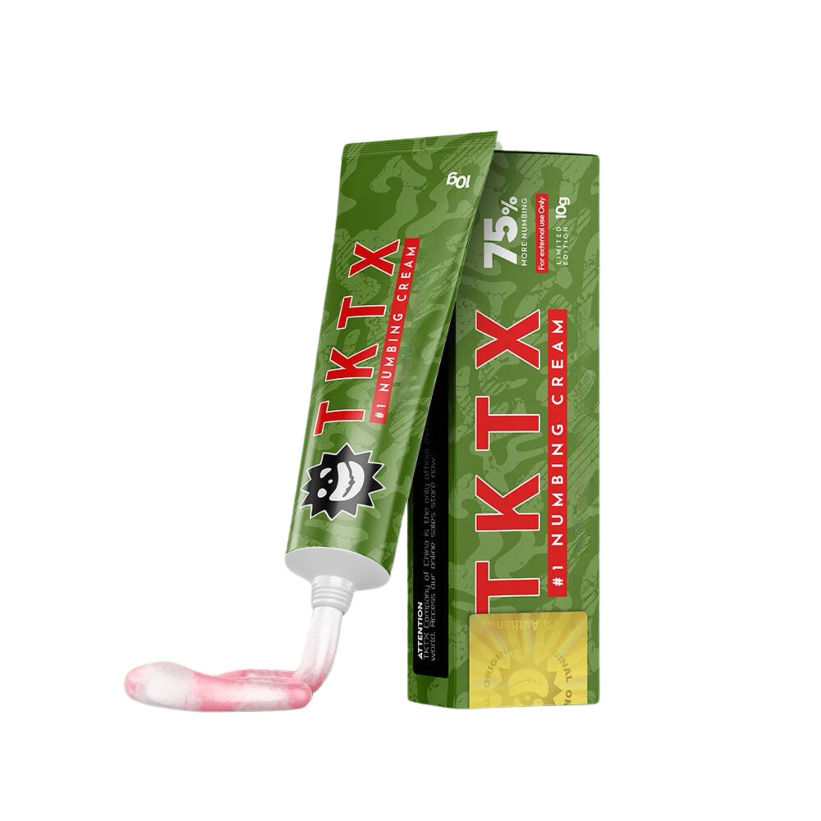 TKTX CRÈME GROEN 75% - 10g