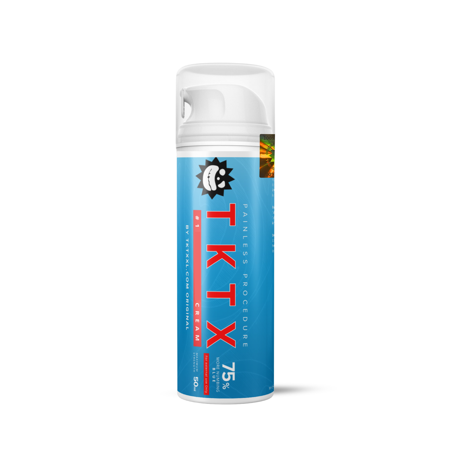 TKTX CRÈME BLAUW 75% - 50ML