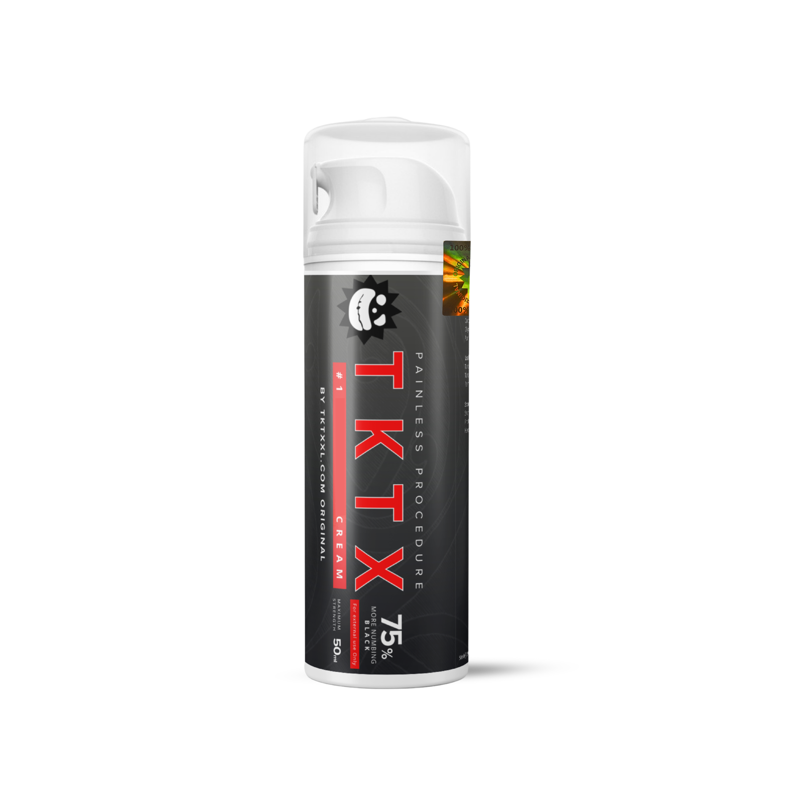 TKTX CRÈME ZWART 75% - 50ML