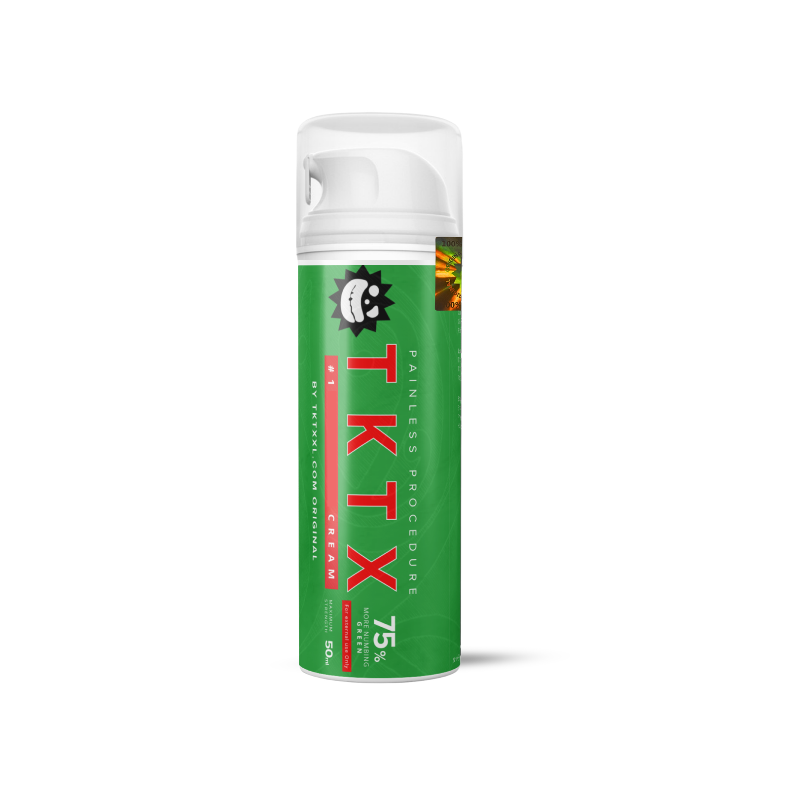 TKTX CRÈME GROEN 75% - 50ML